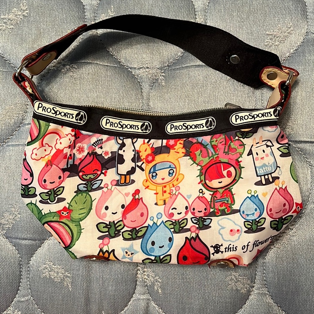 Sporty mini bag with anime